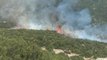 Kaş ve Marmaris’te orman yangını! Havadan müdahale ediliyor