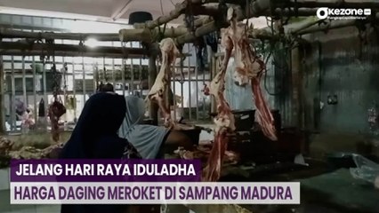 Jelang Hari Raya Iduladha, Harga Daging Meroket di Sampang Madura