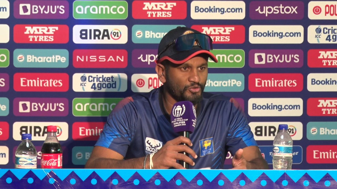 Dimuth Karunaratne on Sri Lanka's ten wicket win over Oman in ODI world cup qualifiers