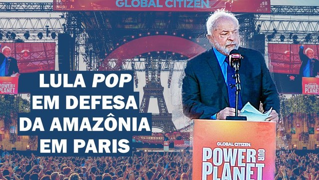 PRESIDENTE BRASILEIRO FALA A MULTIDÃO EM FESTIVAL DE PARIS EM DEFESA DA AMAZÔNIA | Cortes 247