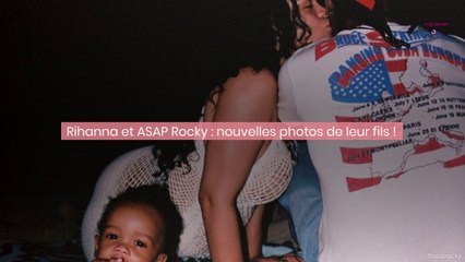 Rihanna et ASAP Rocky : nouvelles photos de leur fils !