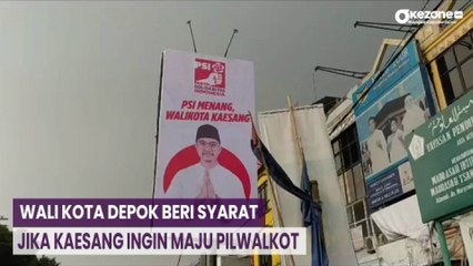 Kaesang Ingin Maju Pilwalkot, Wali Kota Depok Beri Syarat Ini
