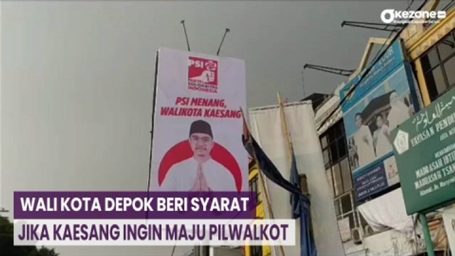 Kaesang Ingin Maju Pilwalkot, Wali Kota Depok Beri Syarat Ini