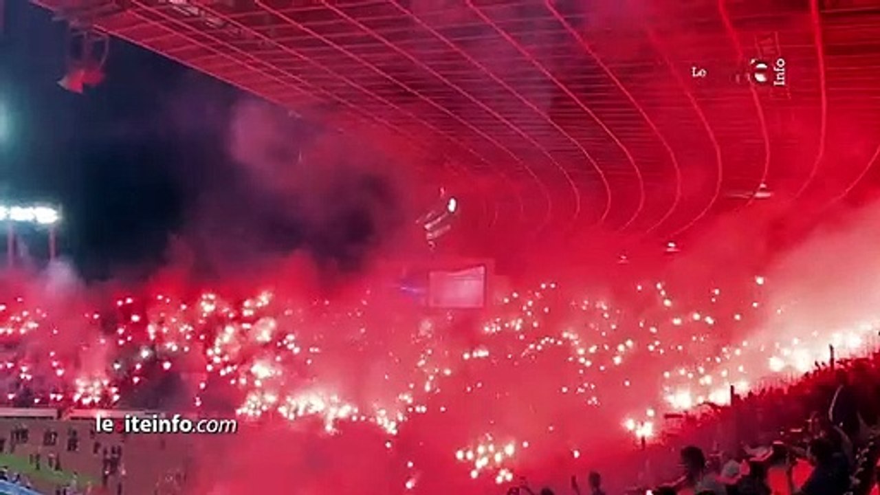 كراكاج خيالي ومشهد أكثر من رائع لجماهير الجيش الملكي أمام الرجاء البيضاوي