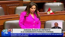 Adriana Tudela sobre inhabilitación de Zoraida Ávalos: “El Congreso ha tomado una decisión correcta