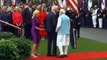 Joe Biden'ın Hindistan Başbakanıın elini uzun süre bırakmayınca eşi ne yapacağını şaşırdı