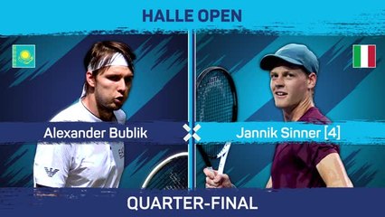 Sinner's Wimbledon status in doubt following retirement against Bublik