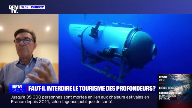 Décès de Paul-Henri Nargeolet: Quelqu'un qui a été emporté par sa passion , pour Christian Buchet (directeur du Centre d'étude de la mer à l'institut catholique de Paris)