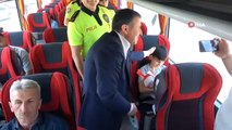 Vali Atay, Otobüslere Sıkı Denetim Yaptı