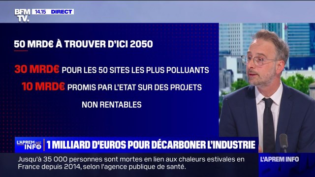 Industrie verte: Élisabeth Borne débloque 1 milliard d'euros pour les 50 sites industriels les plus polluants