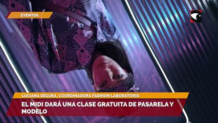 Luciana Segura, coordinadora fashion laboratorio, expresó que van a ser más de 170 personas trabajando para el evento