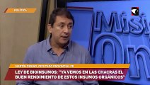 Misiones aprobó la ley de Bioinsumos: “Ya vemos en las chacras el buen rendimiento de estos insumos orgánicos”