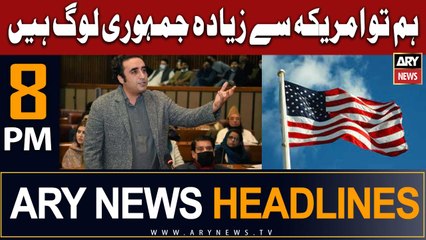 ARY News Headlines 8 PM 23rd June |        ..