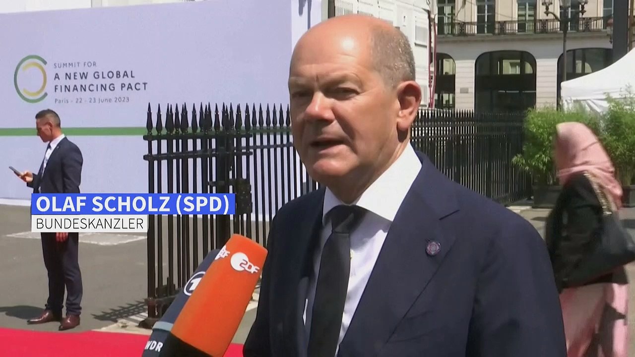 Scholz mahnt Umsetzung von Klimaschutzversprechen an