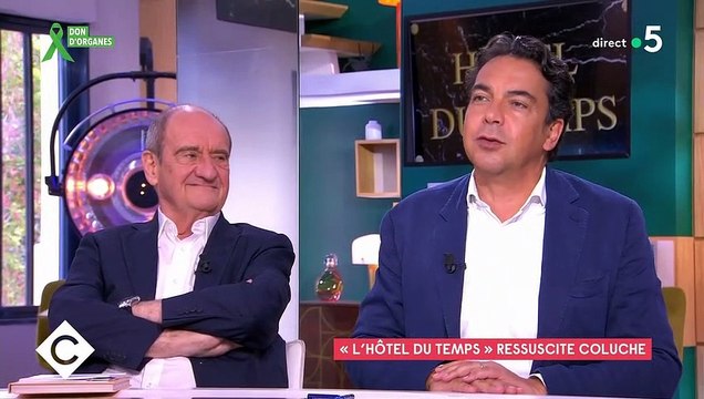 Thierry Ardisson évoque sa blague sur Michel Drucker sur le plateau de C à Vous .