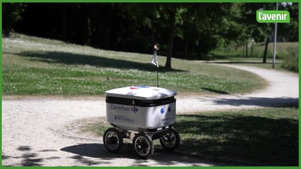 Vos courses bientôt livrées par des robots ?