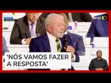 Ao lado de Macron, Lula diz que carta da União Europeia é 'ameaça' ao Mercosul