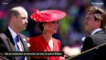 Kate Middleton en impose avec son chapeau XXL... et un accessoire français, le prince William conquis