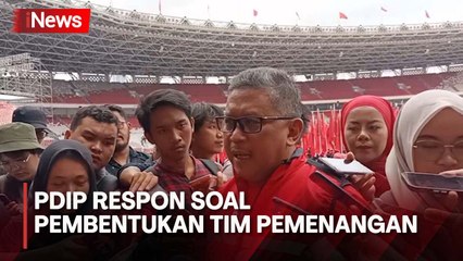 Sekjen PDIP Respon soal Pembentukan Tim Pemenangan Ganjar Pranowo