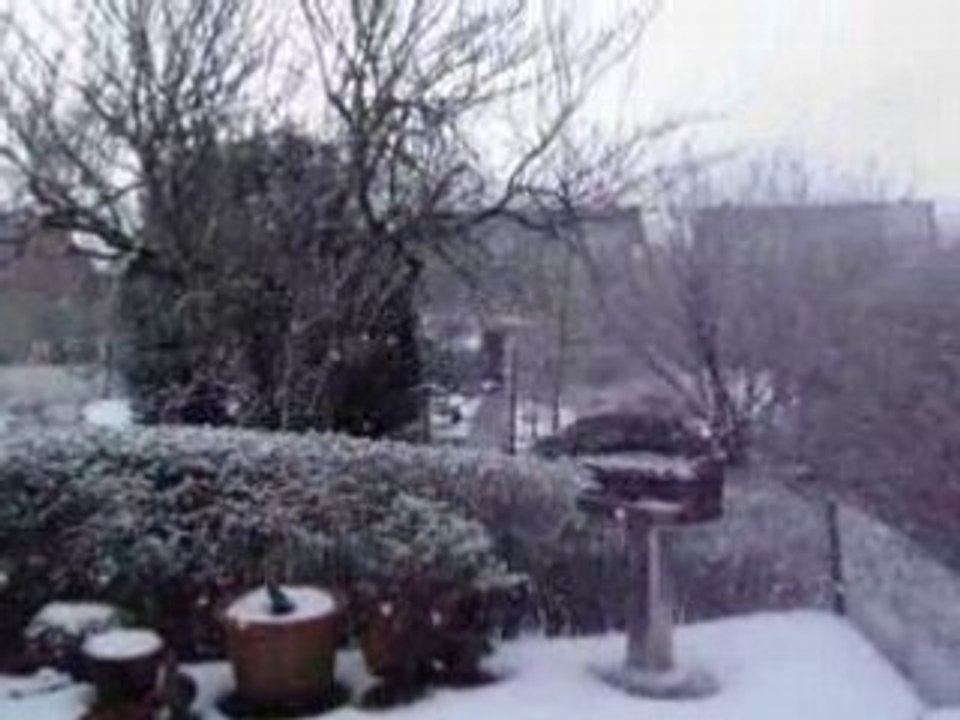 Neige à Pâques !