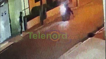 Desconocidos le quitan motor a un joven en marquesina de su casa en SFM