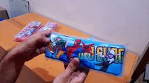 Unboxing and Review of Doraemon, disney princess, frozen, SpiderMan Multipurpose Pencil Box with Dual Sharpener