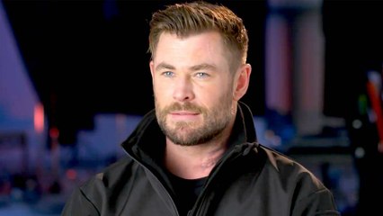 The Rescue Team from Netflix's Extraction 2 with Chris Hemsworth