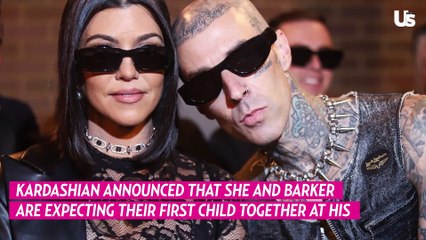 Kourtney Kardashian Shows Off Pregnancy Glow in New Glimpse of Baby Bump Progress