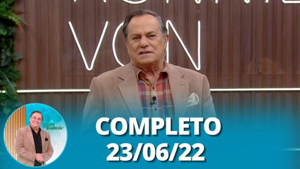Manhã do Ronnie: Papo com o ex-jogador Dinei, dicas de vasos para plantas (23/06/23) | Completo