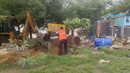 जेडीए ने कब्जा हटाया, फिर लगाए बोर्ड