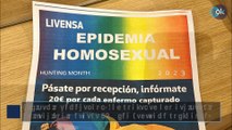 «Epidemia homosexual»: un cartel en una residencia universitaria ofrece 20 € por «enfermo capturado»