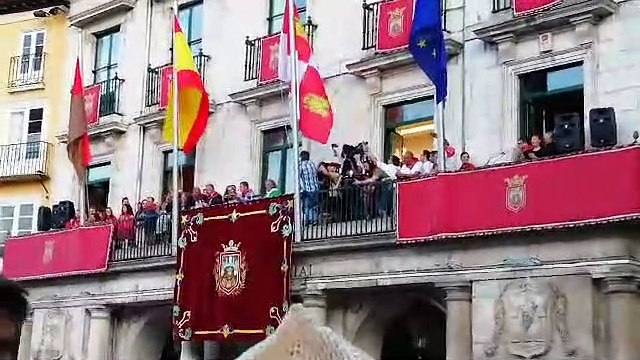 Pregón de los Sampedros. Las fiestas de Burgos han comenzado
