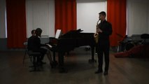 Doron Hazan - Saxophone, Paule Maurice, Tableaux de Provence (mov. 2,5)