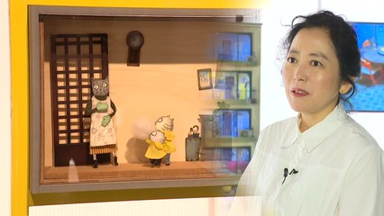책장에서 튀어나온 그림책 세상...백희나 작가 첫 개인전 / YTN