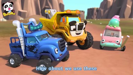 Bridge is Broken ｜ Monster Truck ｜ Car Cartoon ｜ Nursery Rhymes & Kids Songs ｜ BabyBus