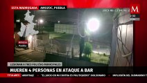 Cuatro muertos y seis heridos dejó balacera en un bar de Puebla
