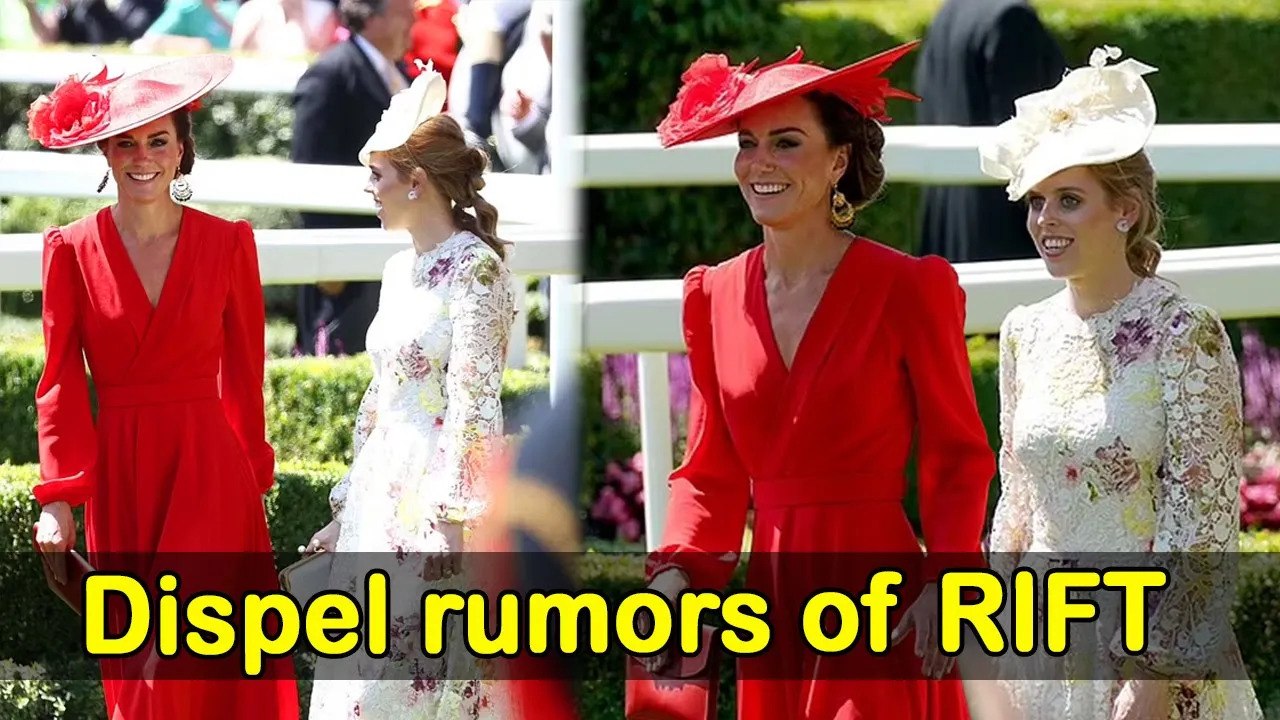 Dispel rumors of RIFT ❗Kate and William join Princess Beatrice in Ascot