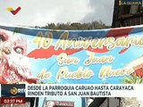 Festividades en honor a San Juan Bautista como atractivo cultural y turístico del estado La Guaira