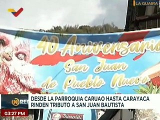 Festividades en honor a San Juan Bautista como atractivo cultural y turístico del estado La Guaira