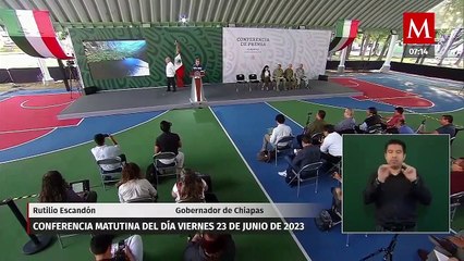 Rutilio Escandón presume que limpió el Cañon del Sumidero