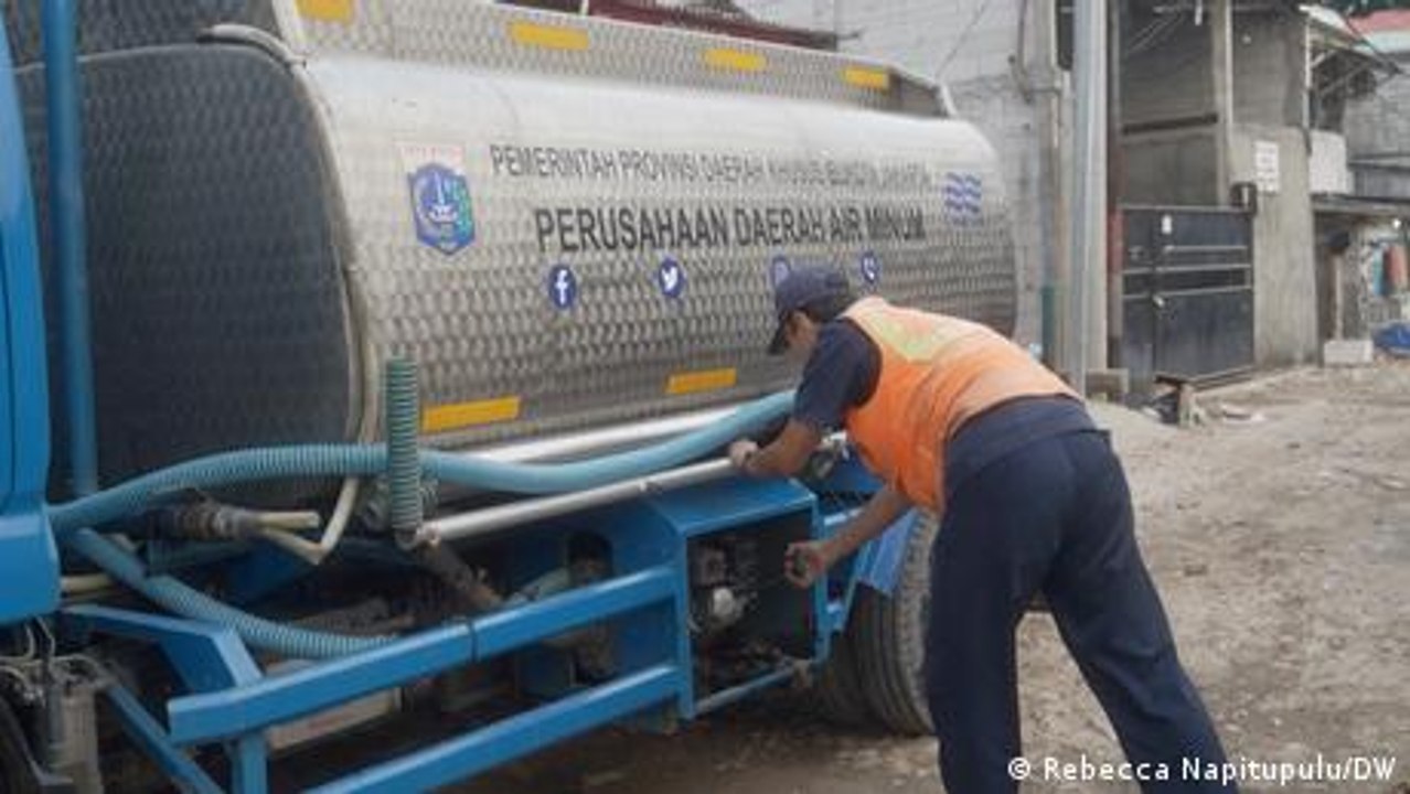 Trinkwasserversorgung in Jakarta unter Druck