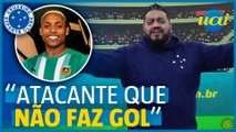 Cruzeiro: Hugão critica contratação de atacante do Valladolid