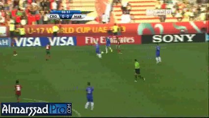 الشوط الاول - كرواتيا 1-3 المغرب - كأس العالم للناشئين - Vidéo Dailymotion