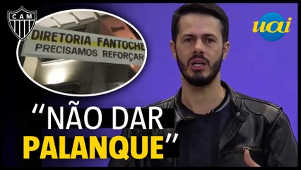 Atlético: Fael critica faixa em protesto à diretoria