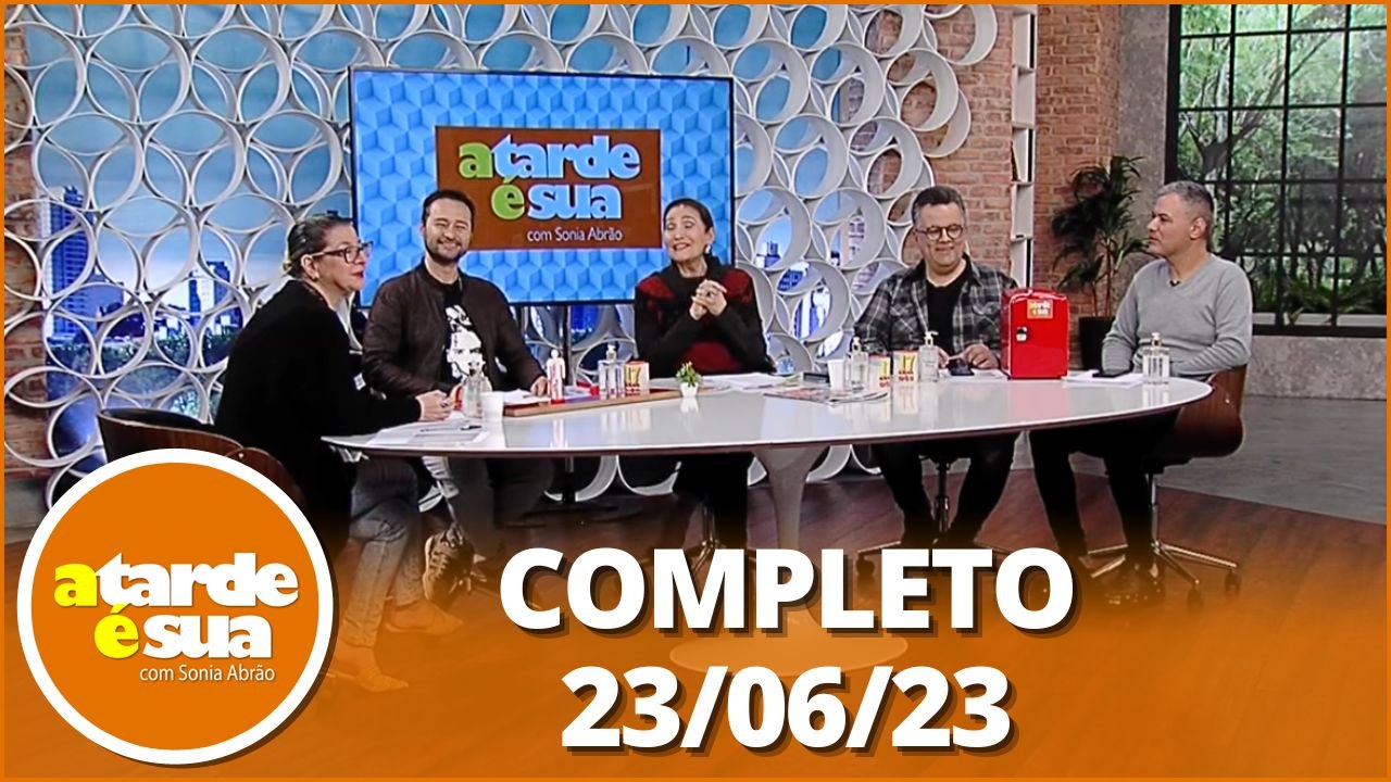 A Tarde é Sua: Leilão de Neymar; Fátima Bernardes pode deixar Globo e mais (23/06/23) | Completo