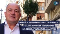 El candidato del PSOE por Albacete subvencionó a la empresa de su familia con 137.000 € del Ayuntamiento