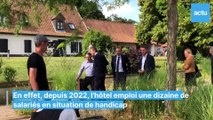 Olivier Dussopt, ministre du Travail, visite le Cap Hornu, à Saint-Valery-sur-Somme
