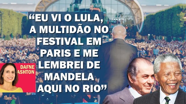 CONFIRA IMAGENS DE MANDELA POP NO BRASIL E DE LULA POP NA EUROPA | Cortes 247
