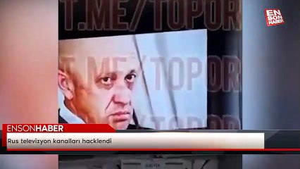 Rus televizyon kanalları hacklendi