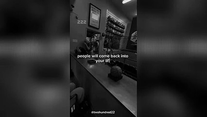 people will come back into your life